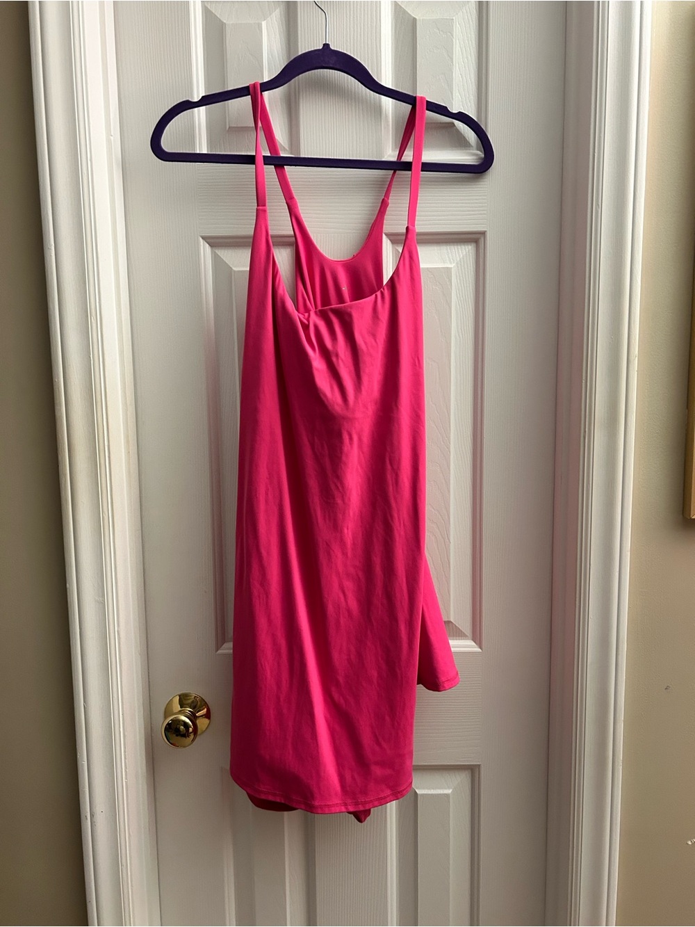 Women's Hot Pink Halara Tennis Dress